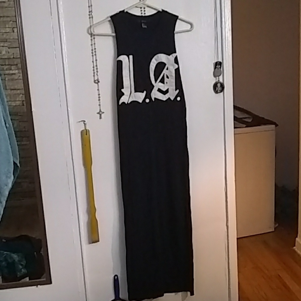 LA Dress w/ side slits